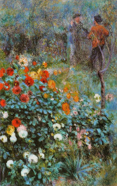 Giardino di rue Cortot da Pierre Auguste Renoir